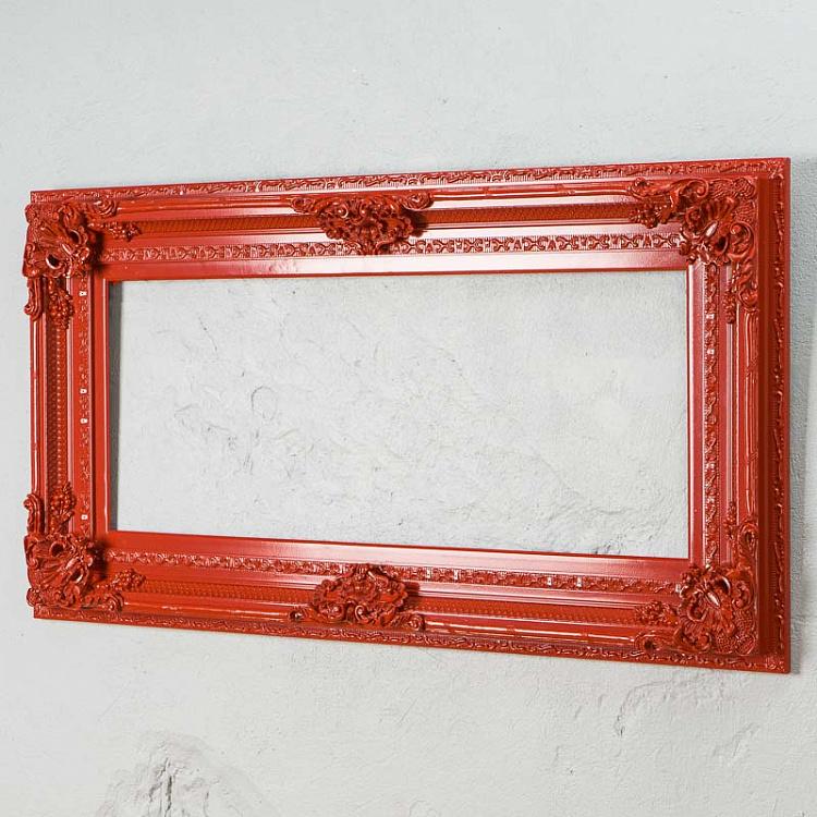 Красная декоративная рама Венеция Venice Frame Red