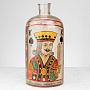 Бутыль Handpainted Glass Bottle King Of Spades