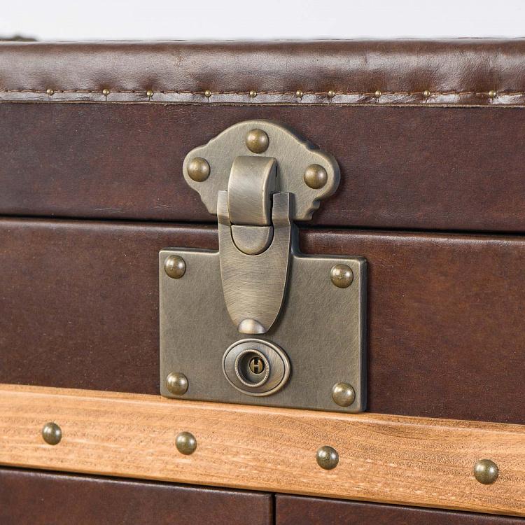 Комод-сундук Трансатлантик, светлое дерево, M Transatlantic Chest Medium, Light Wood D