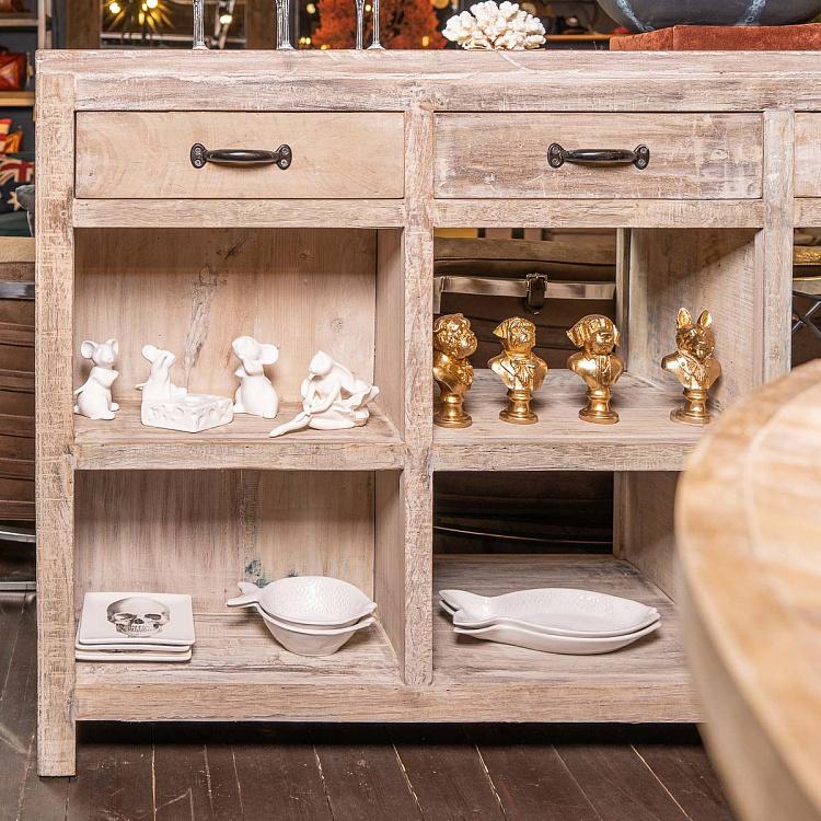 Двусторонний комод с четырьмя ящиками Мануфактура Manufacture Double Sided Counter With 4 Drawers