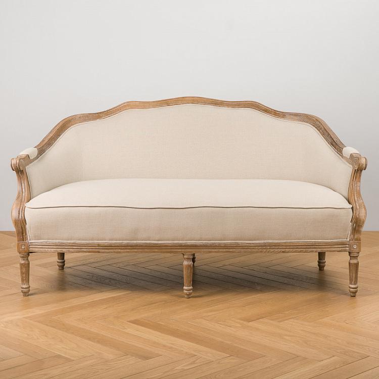 Двухместный диван Жан-Поль, песочные ножки Jean-Paul 2 Seater, Oak Sandwashed