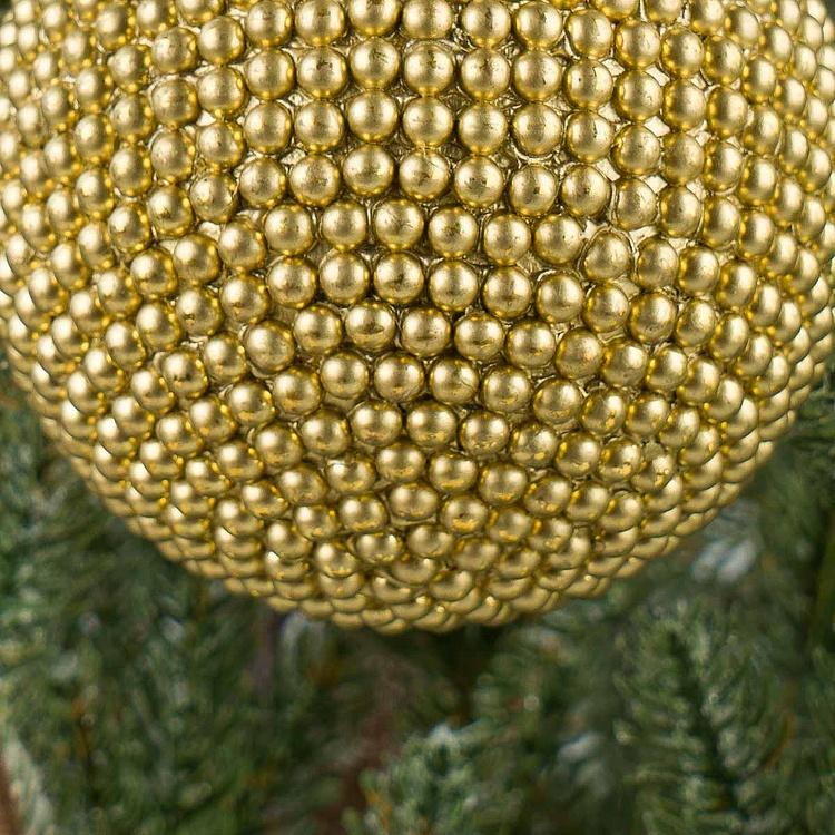 Ёлочная игрушка Пузырьки шампанского Half Beads Ball 11 cm