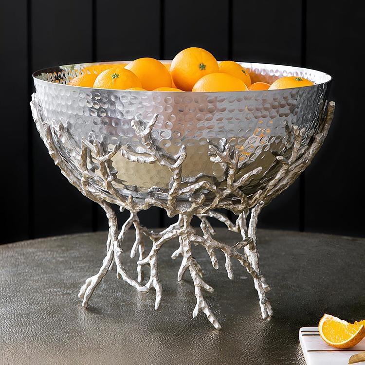 Фруктовница на коралловой подставке Coral Bowl On Stand