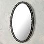 Зеркало Antique Black Bamboo Oval Mirror