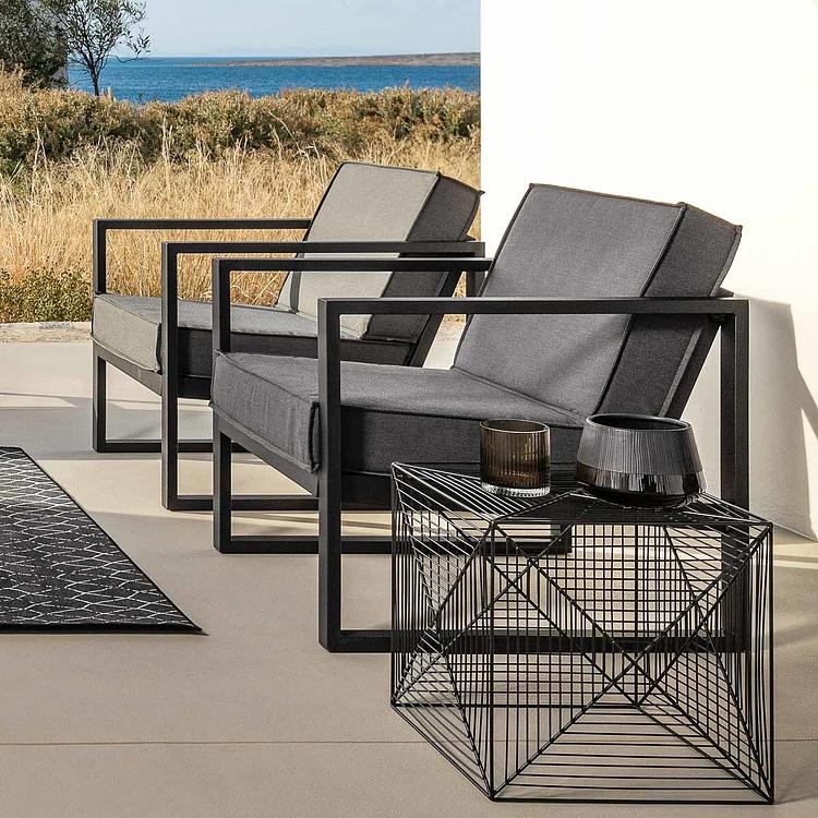 Садовое кресло Этика Ethic Armchair, Black