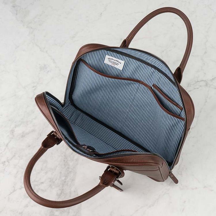 Кожаный портфель Портфолио Portfolio Briefcase