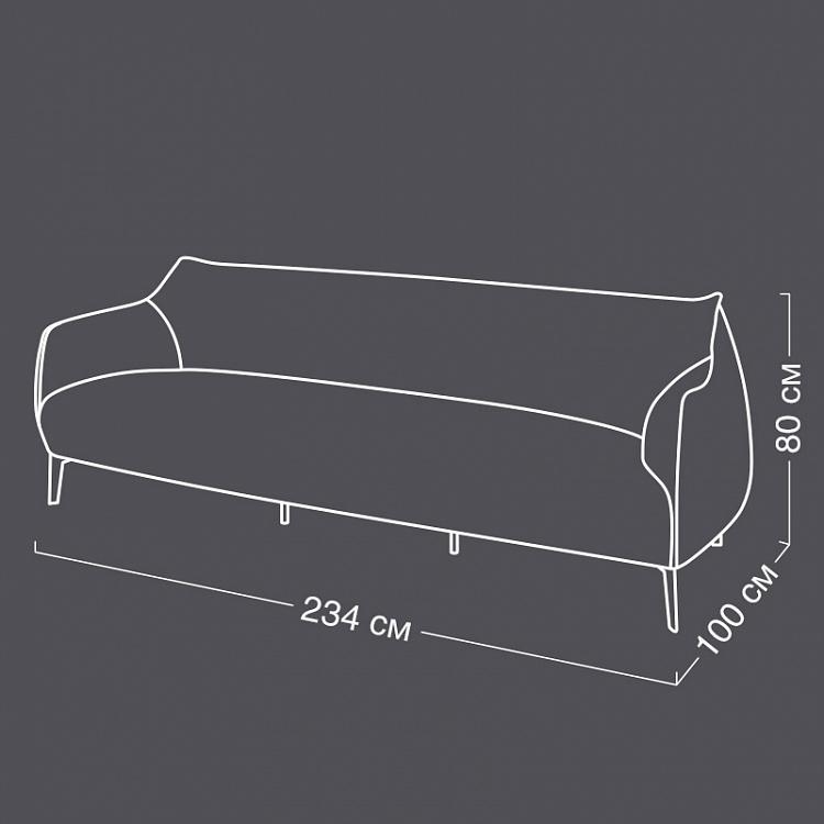 Трёхместный диван Босс Boss 3 Seater