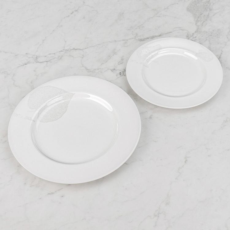 Обеденная тарелка Белое на Белом Bianco And Bianco Dining Plate