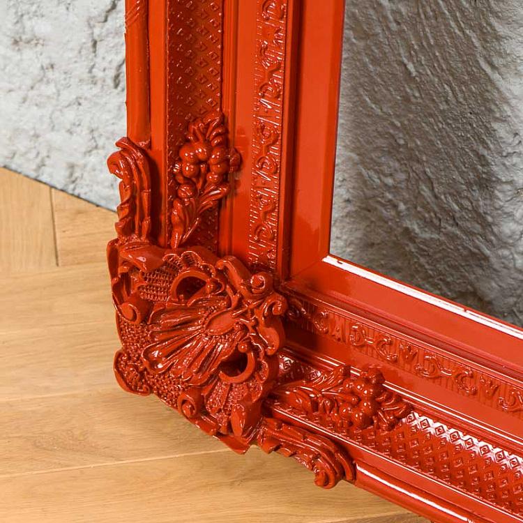 Красная декоративная рама Венеция Venice Frame Red
