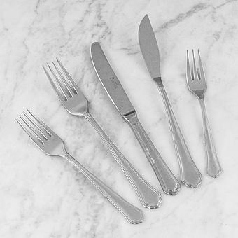 Набор из 126-ти столовых приборов Set Of 126 Cutlery Pieces Settecento Stone Washed Wooden Box