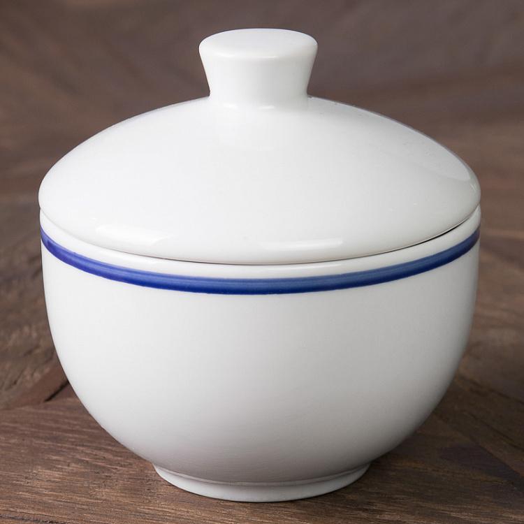 Сахарница из серии Синяя полоска Filo Blue Sugar Bowl