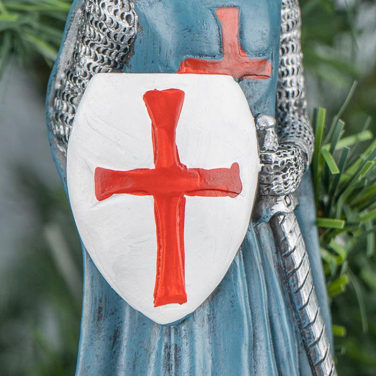 Ёлочная игрушка Рыцарь в синем Knight In Blue 14 cm