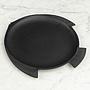 Сервировочное блюдо Round Fish Dish Big Black