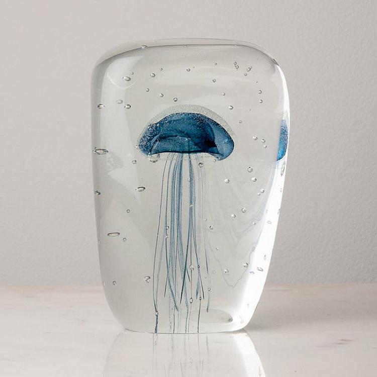 Набор из трёх пресс-папье Медузы Set Of 3 Glass Paperweights Jellyfish