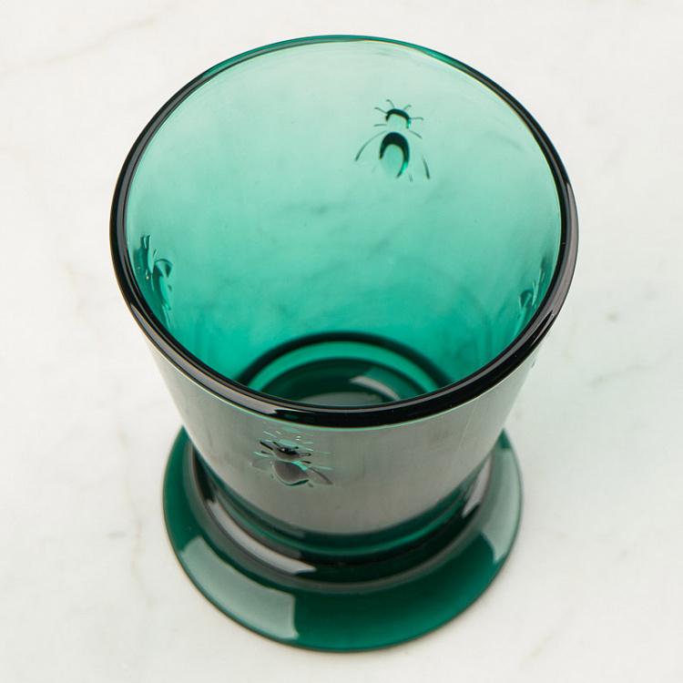 Изумрудный низкий стакан Пчёлы Abeille Emeraude Gobelet