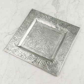 Tray Square Silver Small