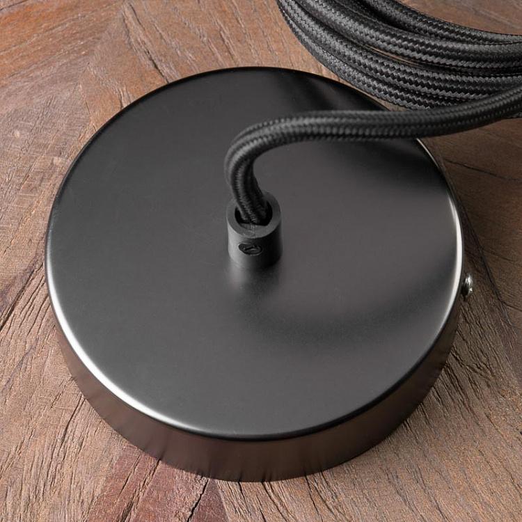 Подвесной светильник Чарли, матовый чёрный, E40 Hanging Lamp Base Charlie, Matt Black E40