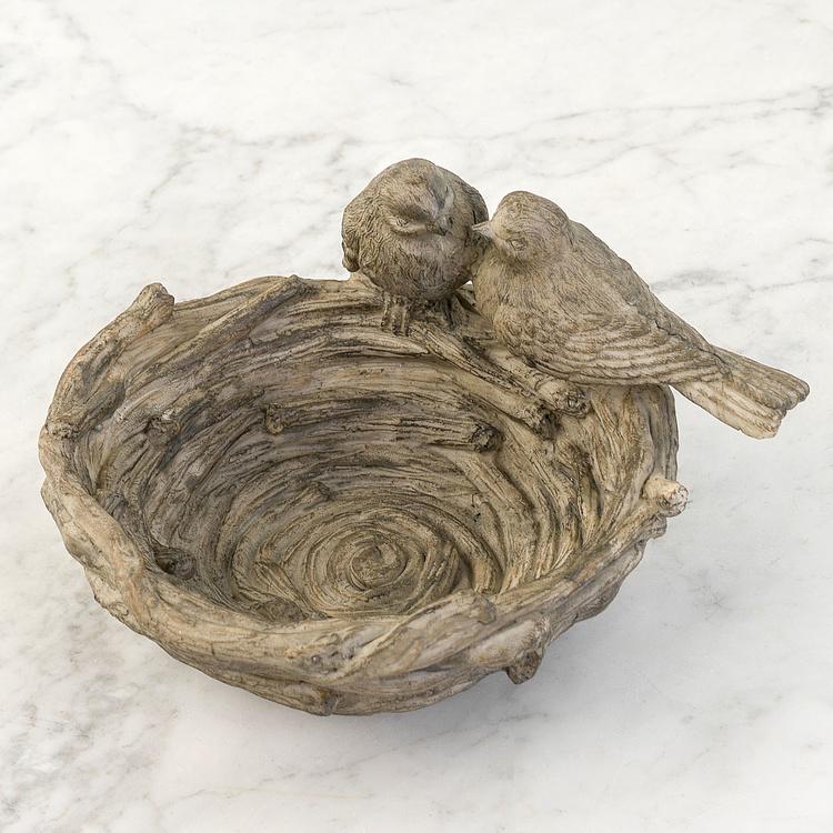 Подставка для мелочей Птицы на гнезде Ziva Nesting Bird Dish