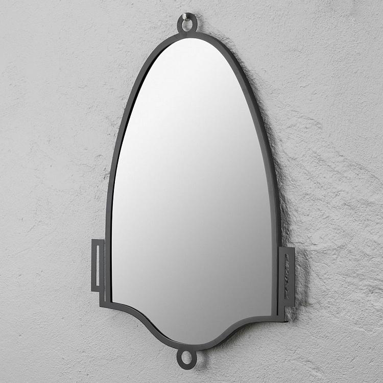 Зеркало в чёрной металлической раме Инсигния Insignia Metal Mirror Black