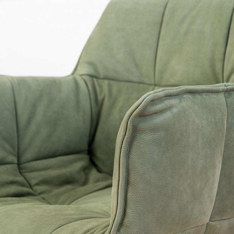 Кресло Центр, латунные ножки Center Armchair, Hammer Brass RM