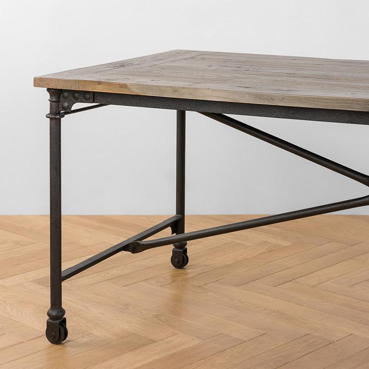 Стол из состаренного вяза Гобеленщик Tapestry-Maker Table Old Elm