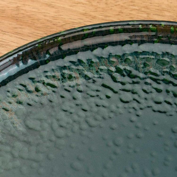 Обеденная тарелка Голубая лагуна Blue Lagoon Dinner Plate