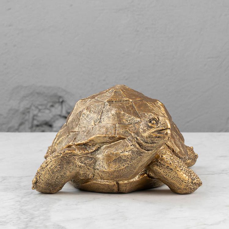 Статуэтка Золотая черепаха Antique Gold Turtle