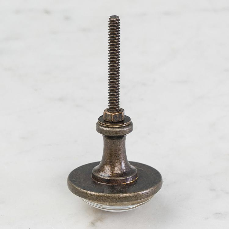 Стеклянная мебельная ручка Винтажная пчела Vintage Bee Metal Glass Knob