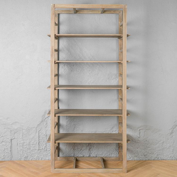 Стеллаж из дерева манго Эйлин Eileen Bookcase Mango Wood