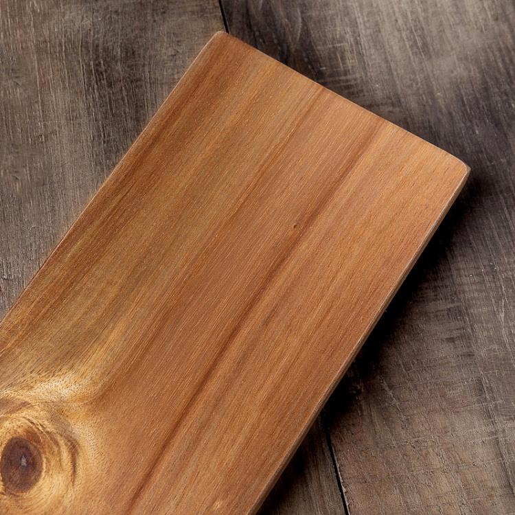 Набор для сыра Доска и 3 прибора Set Of 4 Planche A Fromage En Acacia Et Acier Inoxydable Avec Couteaux/Fourchette