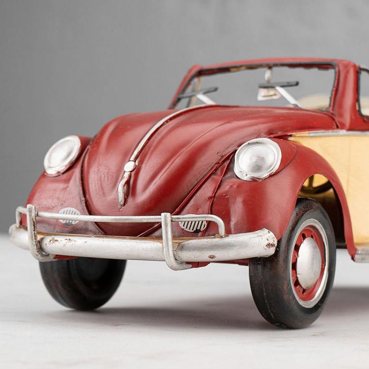 Фигурка Красный кабриолет Volkswagen Red Cabriolet