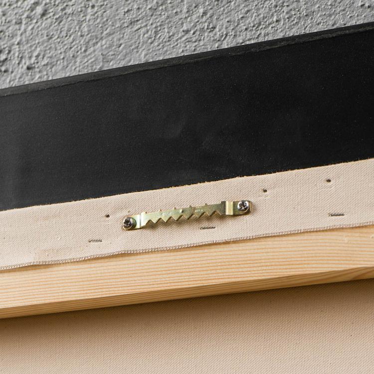 Картина-олеография в чёрно-золотой раме Мореплавание 2 Shipping Scene 2, ANTB Frame