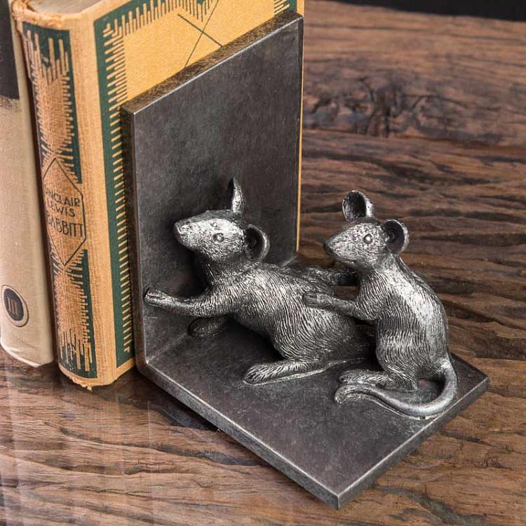 Набор из двух держателей для книг Мышки Bookend Mice