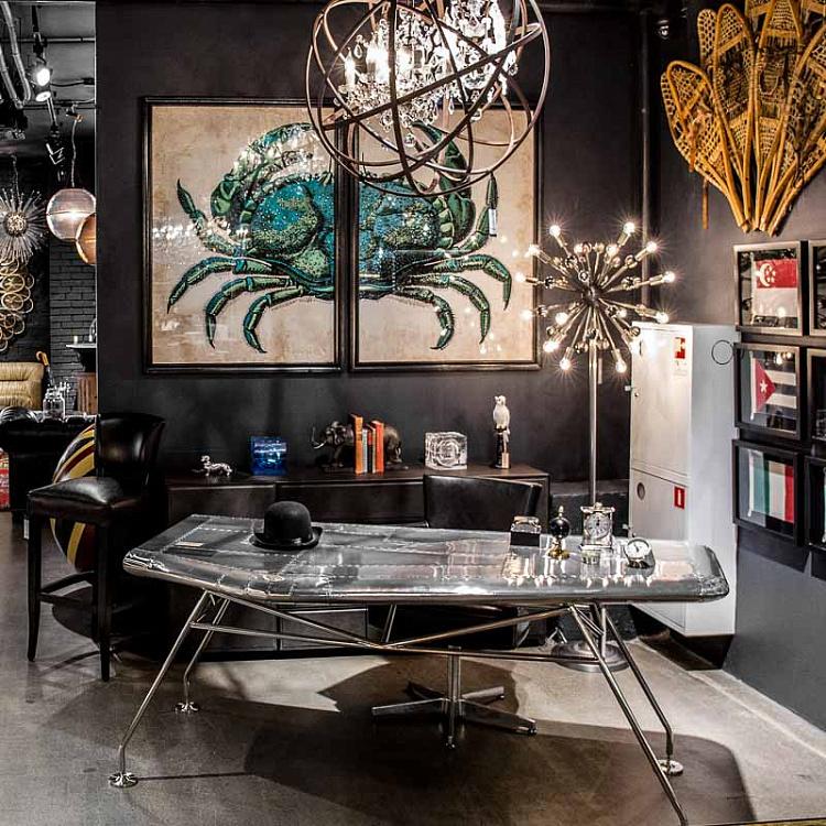 Картина-принт Краб, правая часть Crab Right