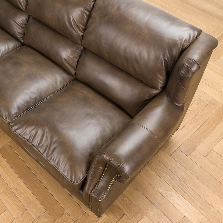 Трёхместный кожаный диван Черчилль Churchill 3 Seater Leather RM