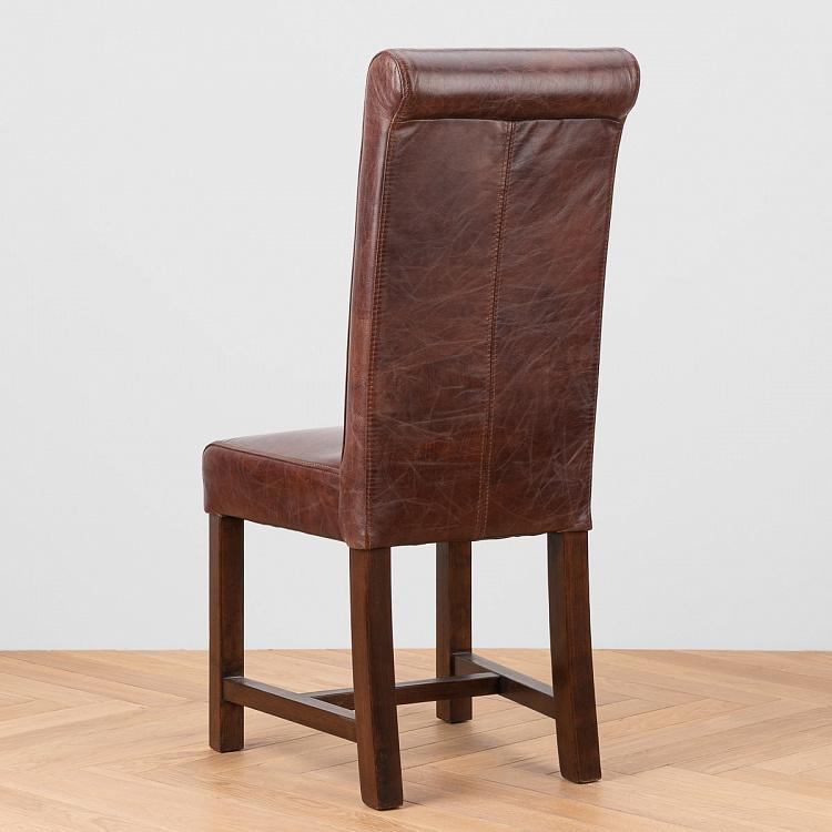 Стул Ролбак, тёмные ножки Rollback Dining Chair, Antique Wood