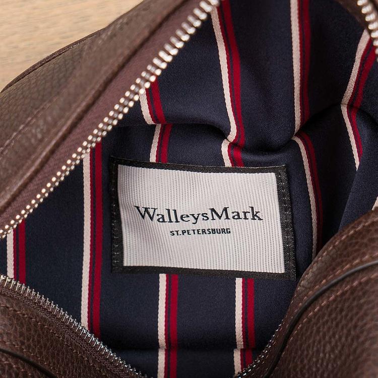 Кожаный несессер-мяч Оболенский Покет Skid Obolensky Pocket