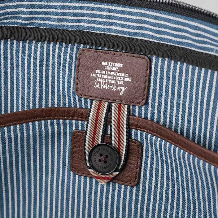 Кожаный портфель Портфолио Portfolio Briefcase