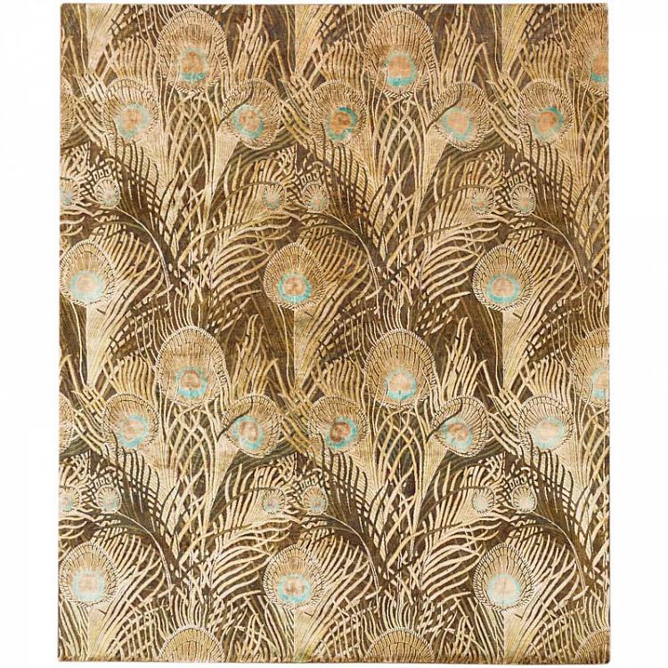 Ковёр с коротким ворсом Золотые перья Golden Feathers