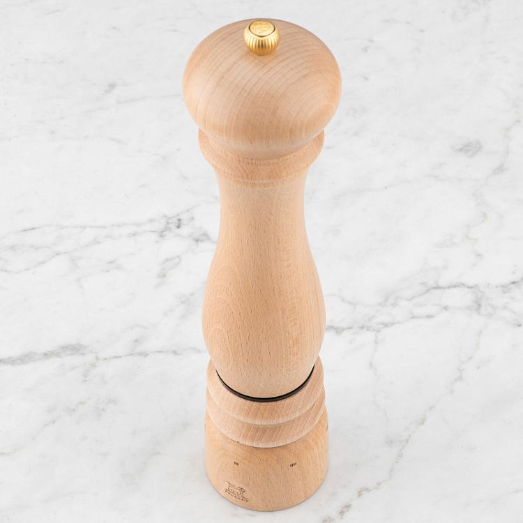 Электрическая мельница для перца Париж, светлое дерево Paris Electric Pepper Mill Natural Wood