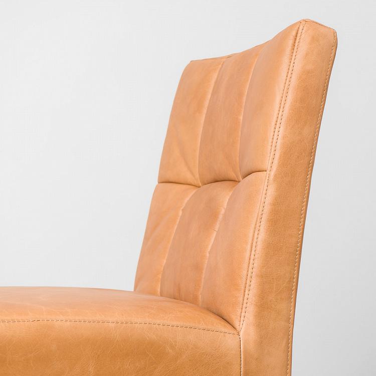 Коричневый полубарный стул Андре Andre Bar Chair