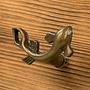 Мебельная ручка Chic Koi Fish Knob Brass Antique