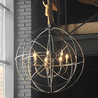 Gyro Chandelier Double