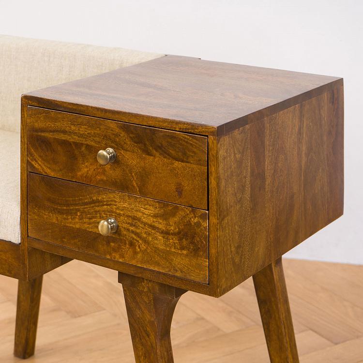 Скамья со столиком в прихожую Hallway Telephone Table