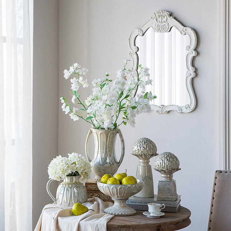 Керамическая ваза с текущей оливковой глазурью Flowing Olive Glaze Ceramic Vase