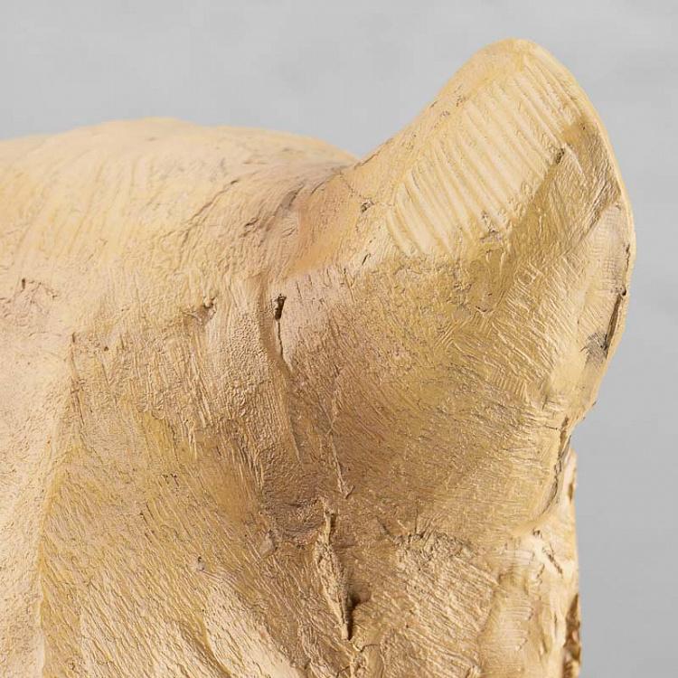 Статуэтка на подставке Голова львицы Lioness Head On Stand