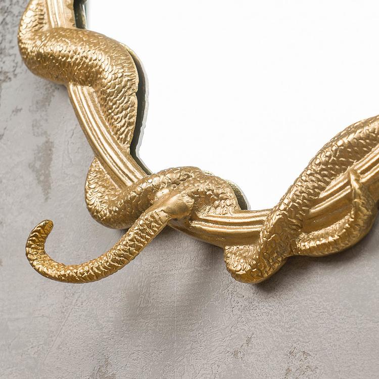 Настенное зеркало Каа Kaa Mirror Gold