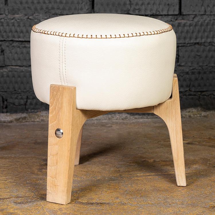 Табурет Цилиндр с новой стежкой, S F296 Drum Stool Small With New Stitch
