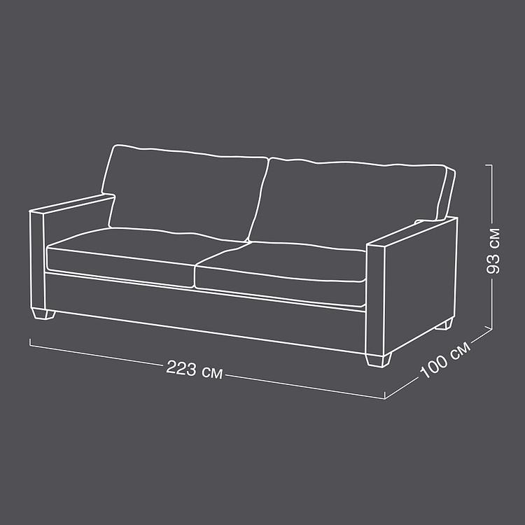 Раскладной трёхместный диван-кровать Министр Люкс Minister 3 Sleeper Lux RM