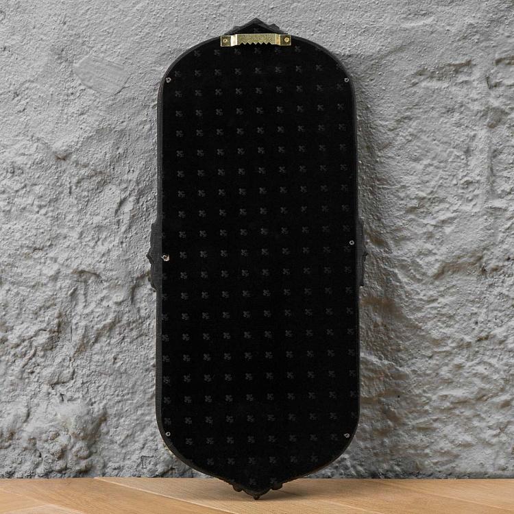 Зеркало чёрно-золотой раме Классика Classica Black And Gold Mirror